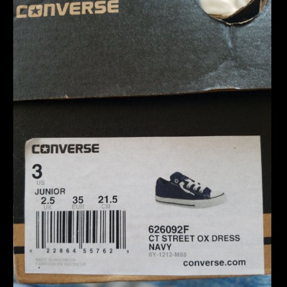 Converse Slip-on blue size 3 - Picture 8 of 8